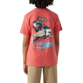 O'Neill Boy's Charger Tee in Hot Red - BoardCo