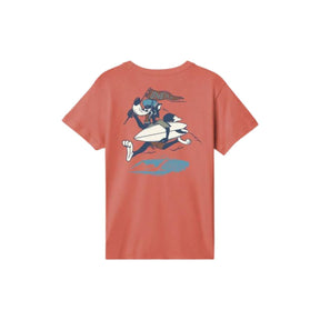 O'Neill Boy's Charger Tee in Hot Red - BoardCo