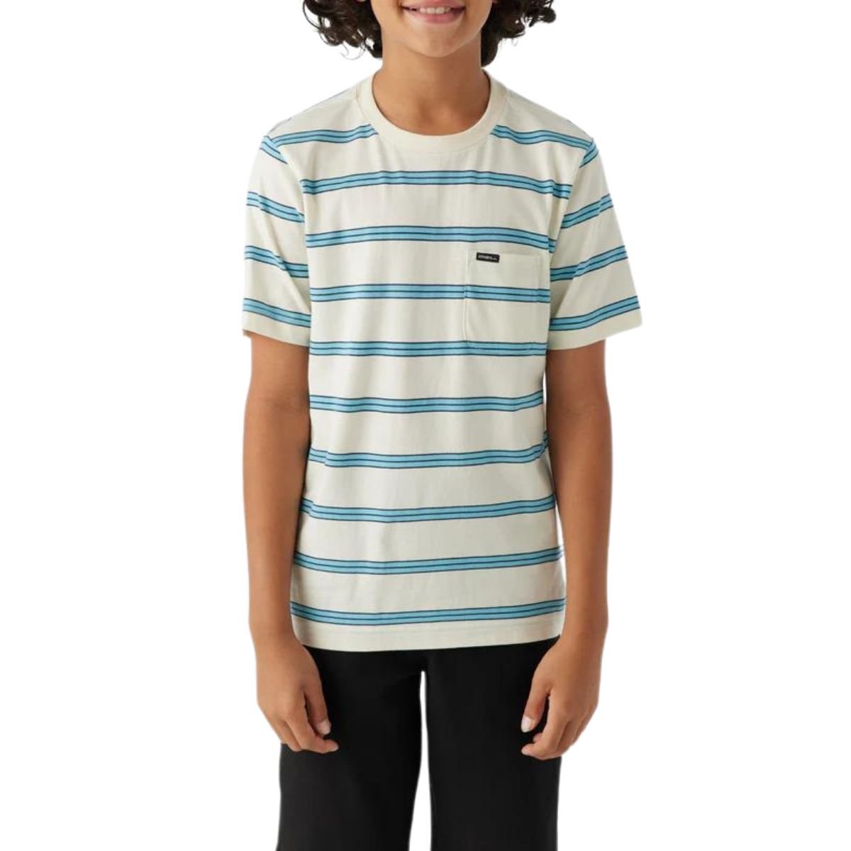 O'Neill Boy's Smasher Tee in Cream - BoardCo