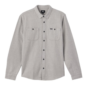 O'Neill Breakwater Solid Flannel in Light Grey - BoardCo