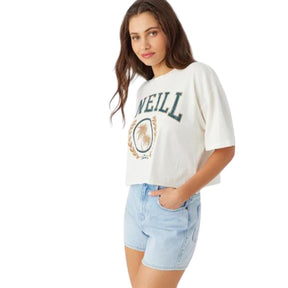 O'Neill Collegiate Tee in Winter White - BoardCo