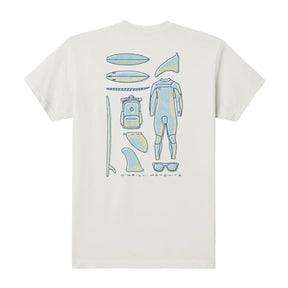 O'Neill Essentials Tee in Natural - BoardCo