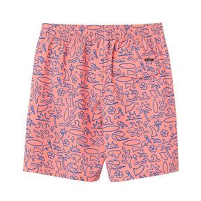 O'Neill Hermosa E - Waist 16" Boardshorts in Coral - BoardCo