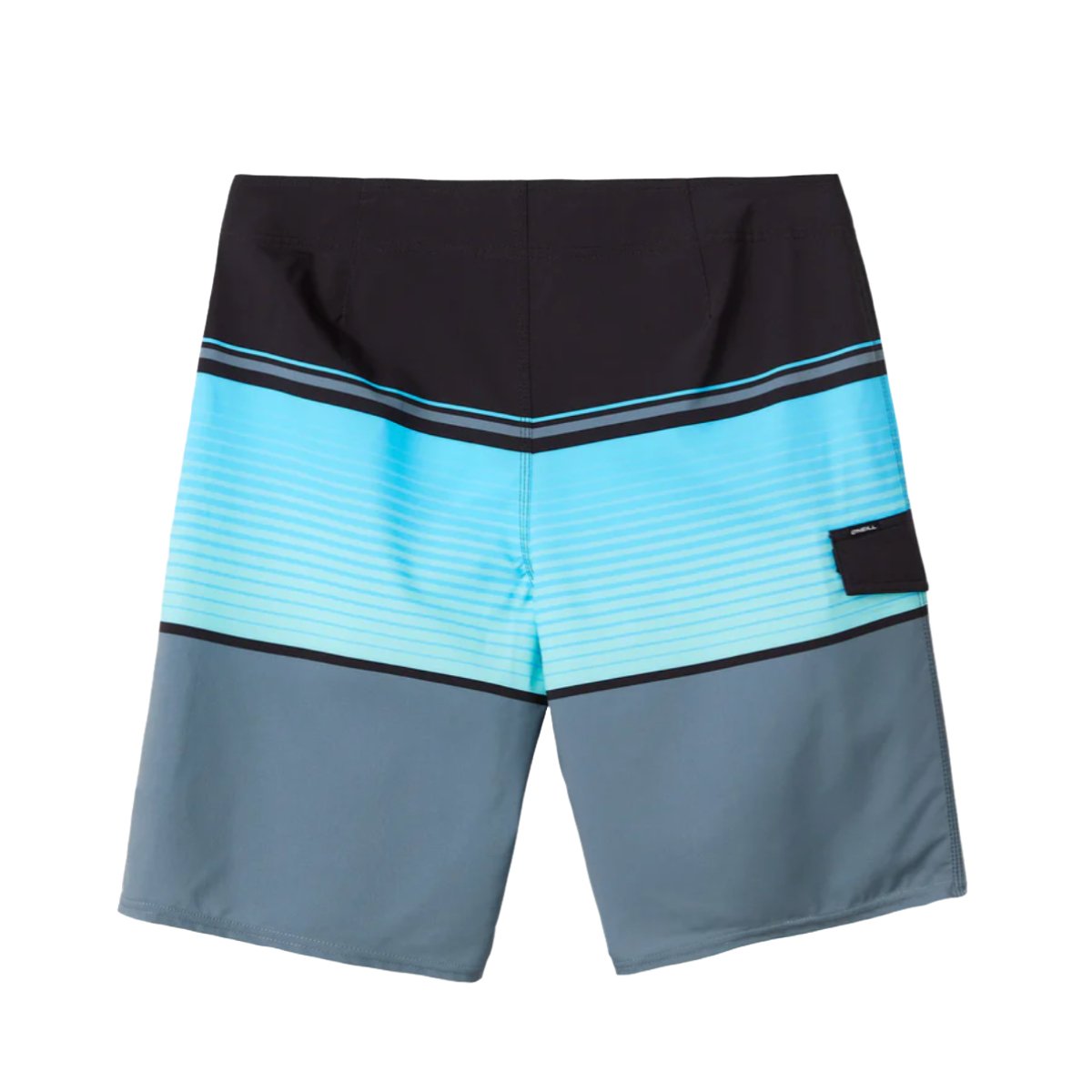 O'Neill Lennox Stripe 21" Boardshorts in Black - BoardCo