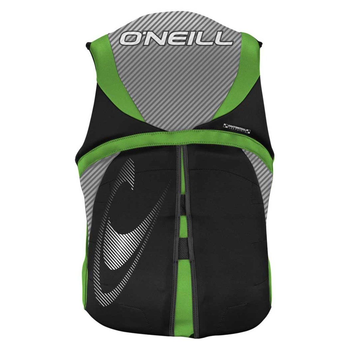 O'Neill Life Vest Reactor FZ USCG Black/Lunar/Dayglo - BoardCo