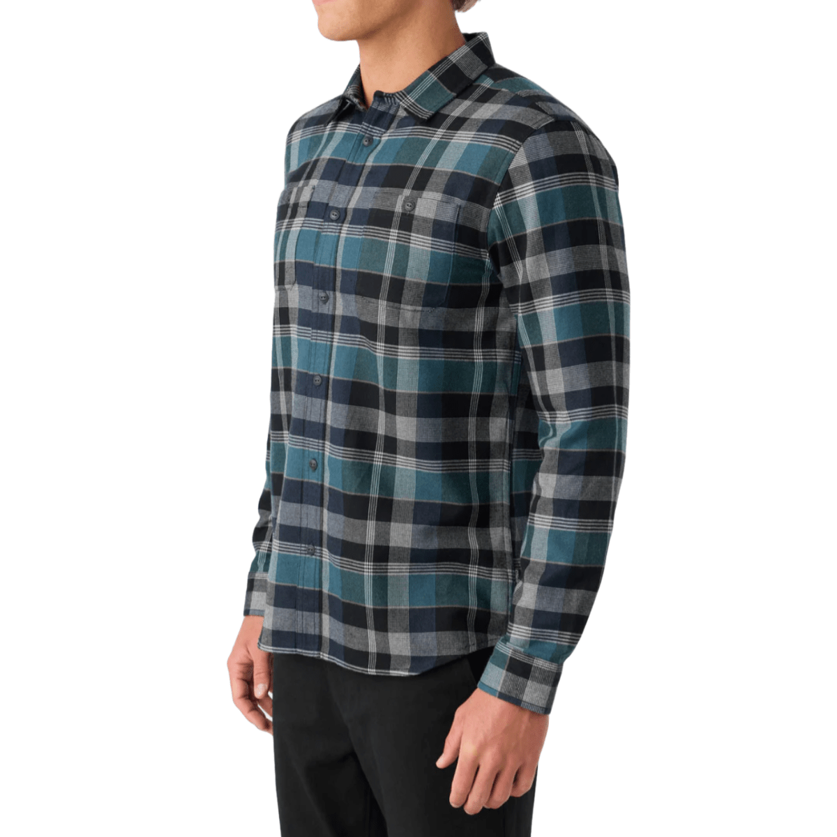 O'Neill OG Jonez Flannel in Sagebrush Green - BoardCo