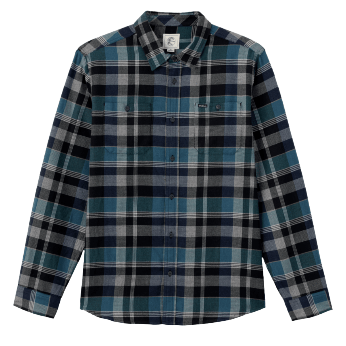 O'Neill OG Jonez Flannel in Sagebrush Green - BoardCo