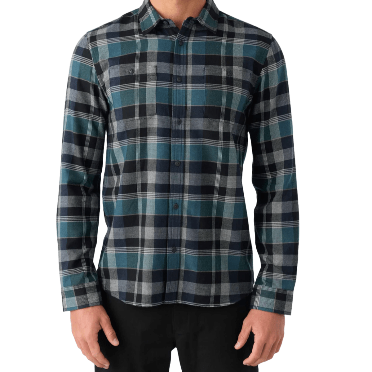 O'Neill OG Jonez Flannel in Sagebrush Green - BoardCo