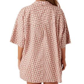 O'Neill Olivia Printed Shirt in Rose Dust - BoardCo