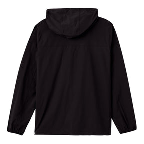 O'Neill TRVLR Stretch Windbreaker Jacket in Black - BoardCo