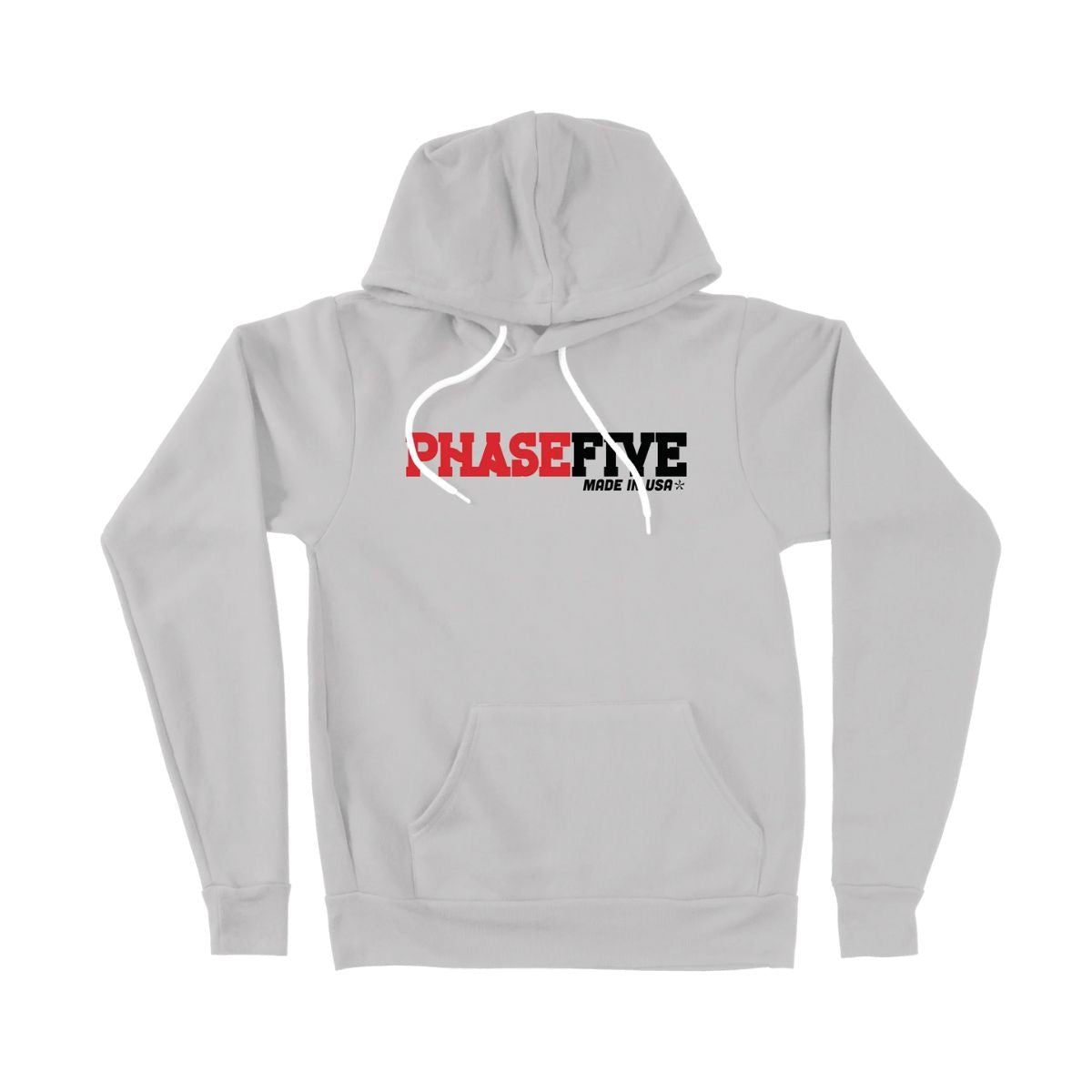 Phase 5 Bold Fleece Pullover Hoodie in Silver - BoardCo