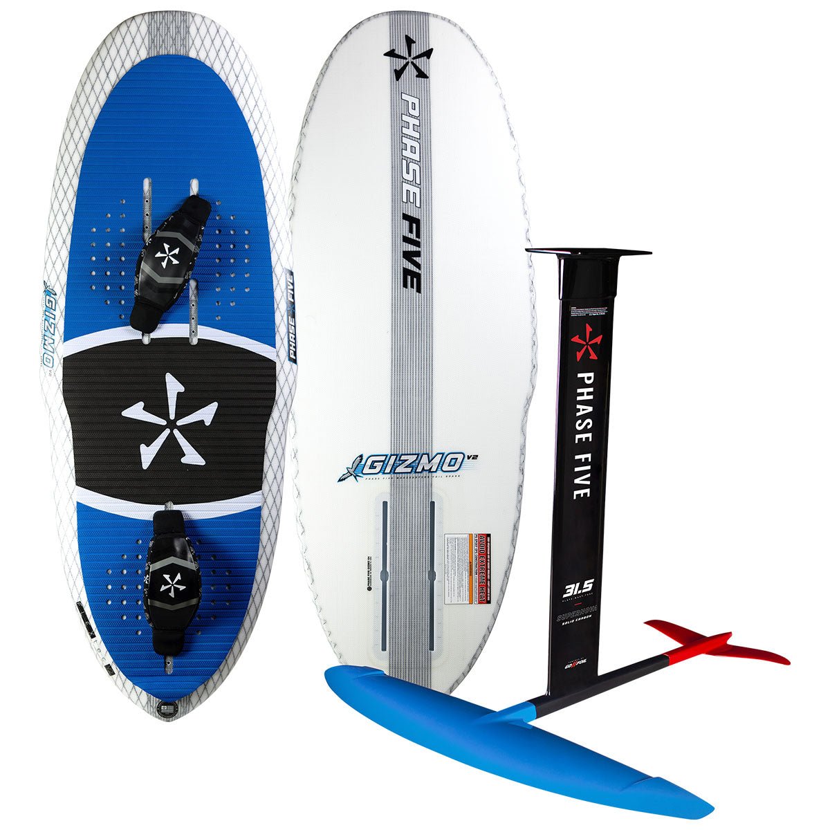 Phase 5 Gizmo V2 + Super Nova Wake Foil Package 2025 - BoardCo