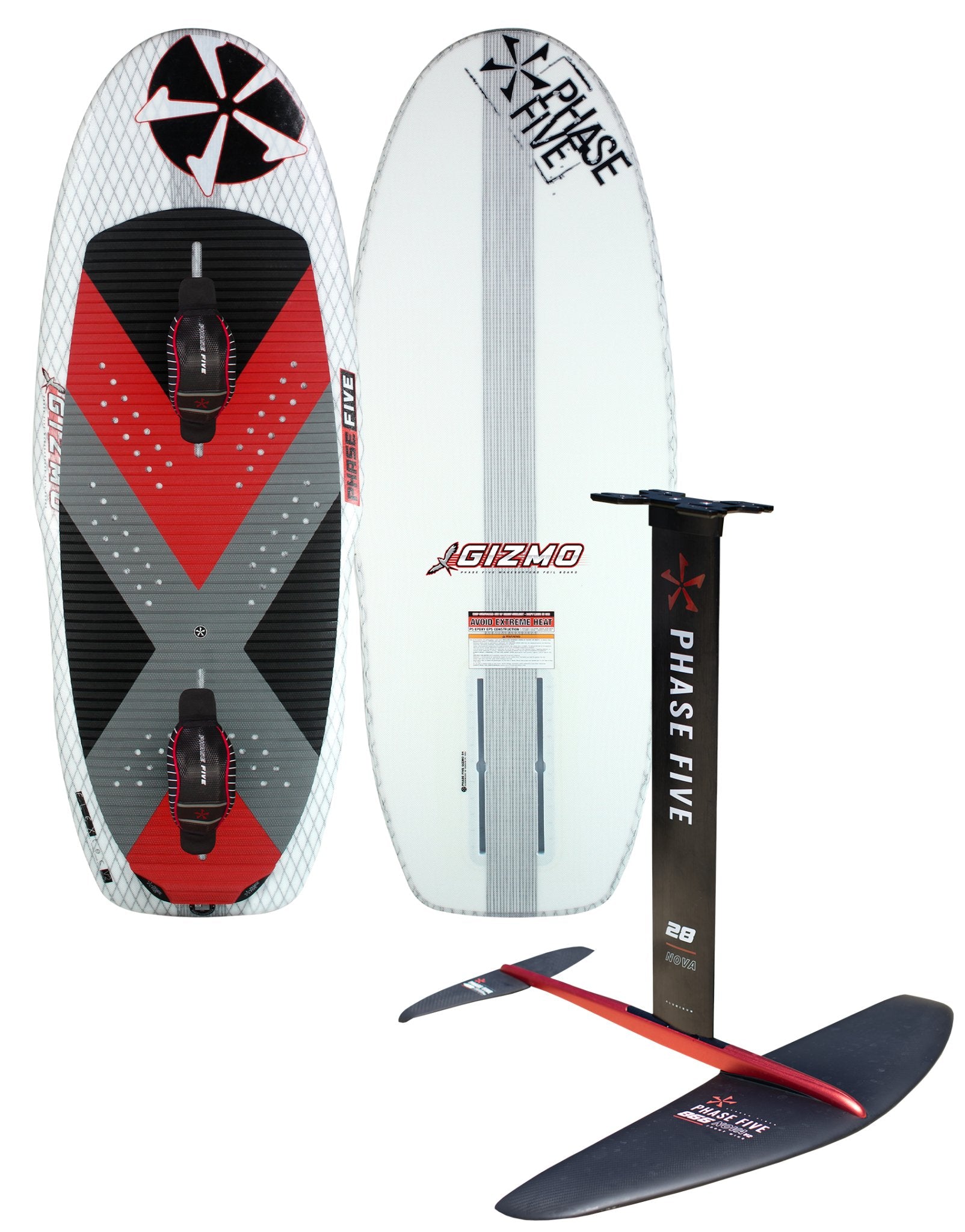 Phase 5 Gizmo w/ Nova V2 Wake Foil Package 2024 - BoardCo