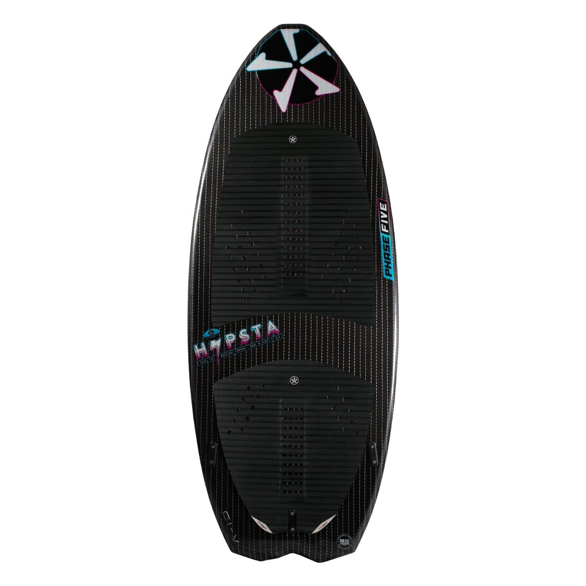 Phase 5 Hypsta Wakesurf Board 2024 - Black Pads - BoardCo