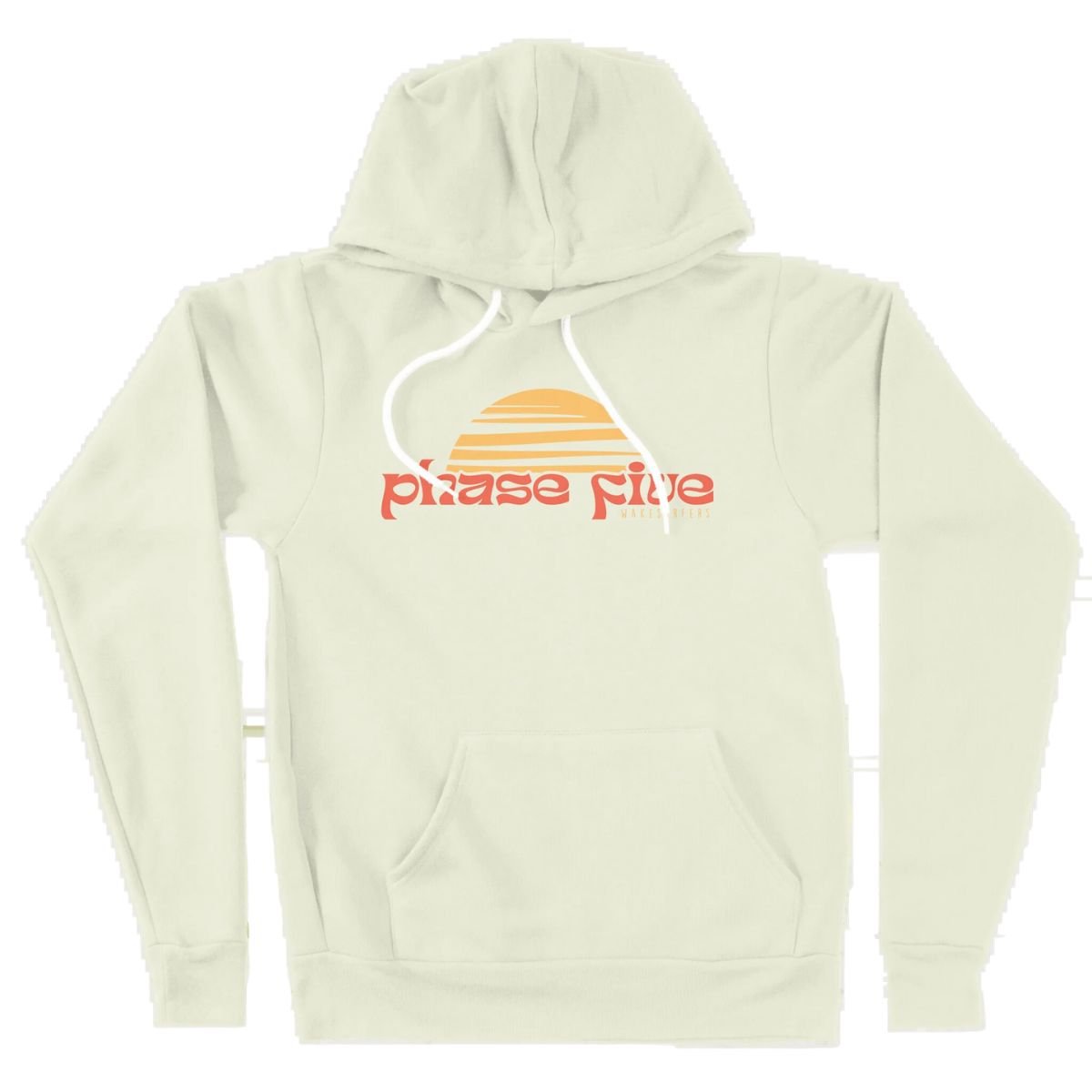 Phase 5 Sunrise Fleece Pullover Hoodie in Vintage White - BoardCo