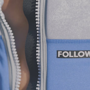 Follow Sovereign Comp Wake Vest in Blue/Grey