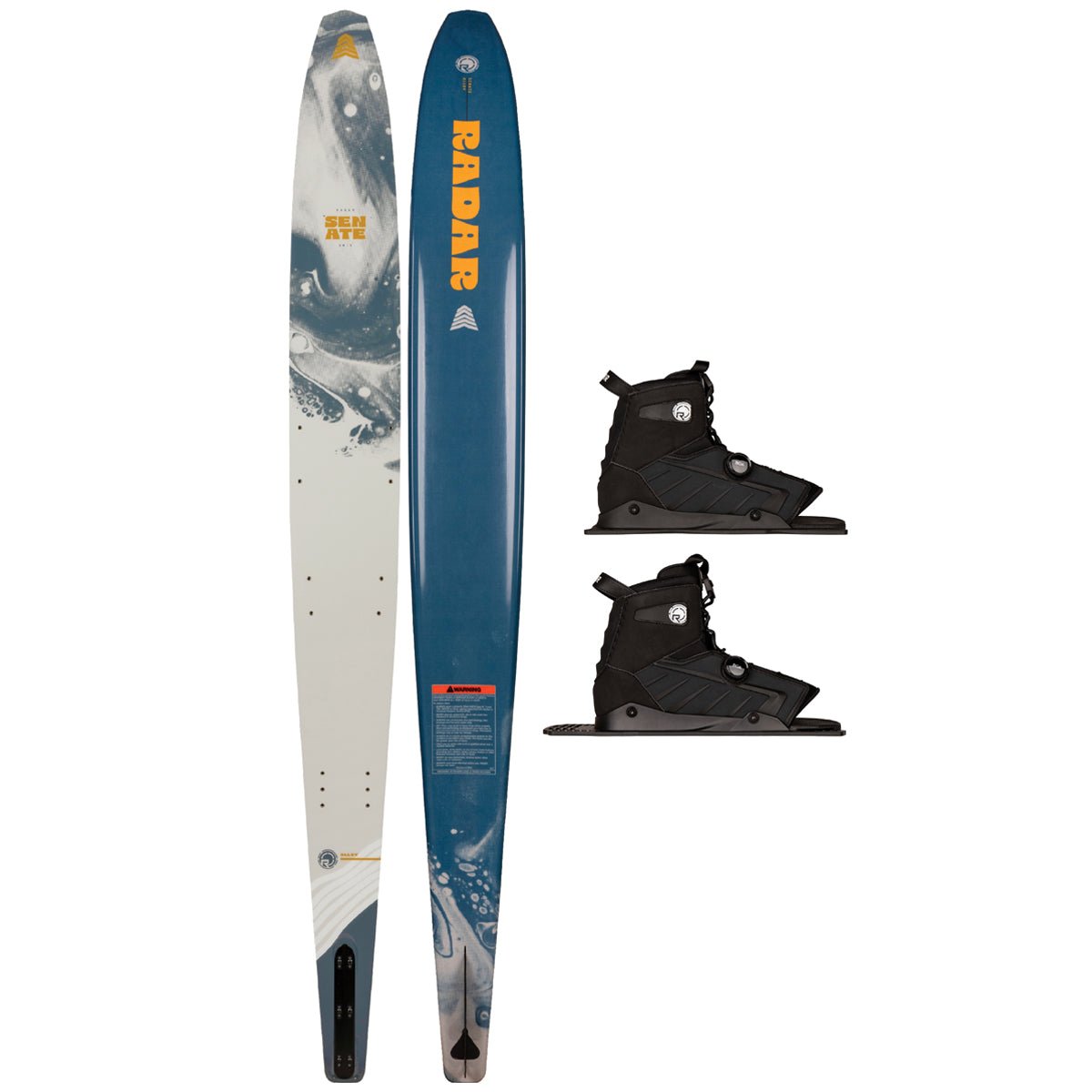 Radar Alloy Senate w/ Double Vector BOA Water Ski Package 2025 - BoardCo