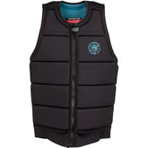 Radar Drifter Comp Wake Vest in Black / Battleship Blue - BoardCo