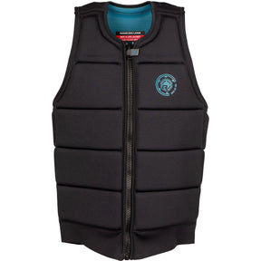 Radar Drifter Comp Wake Vest in Black / Battleship Blue - BoardCo