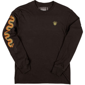 Radar Swerving Long Sleeve Tee in Black - BoardCo