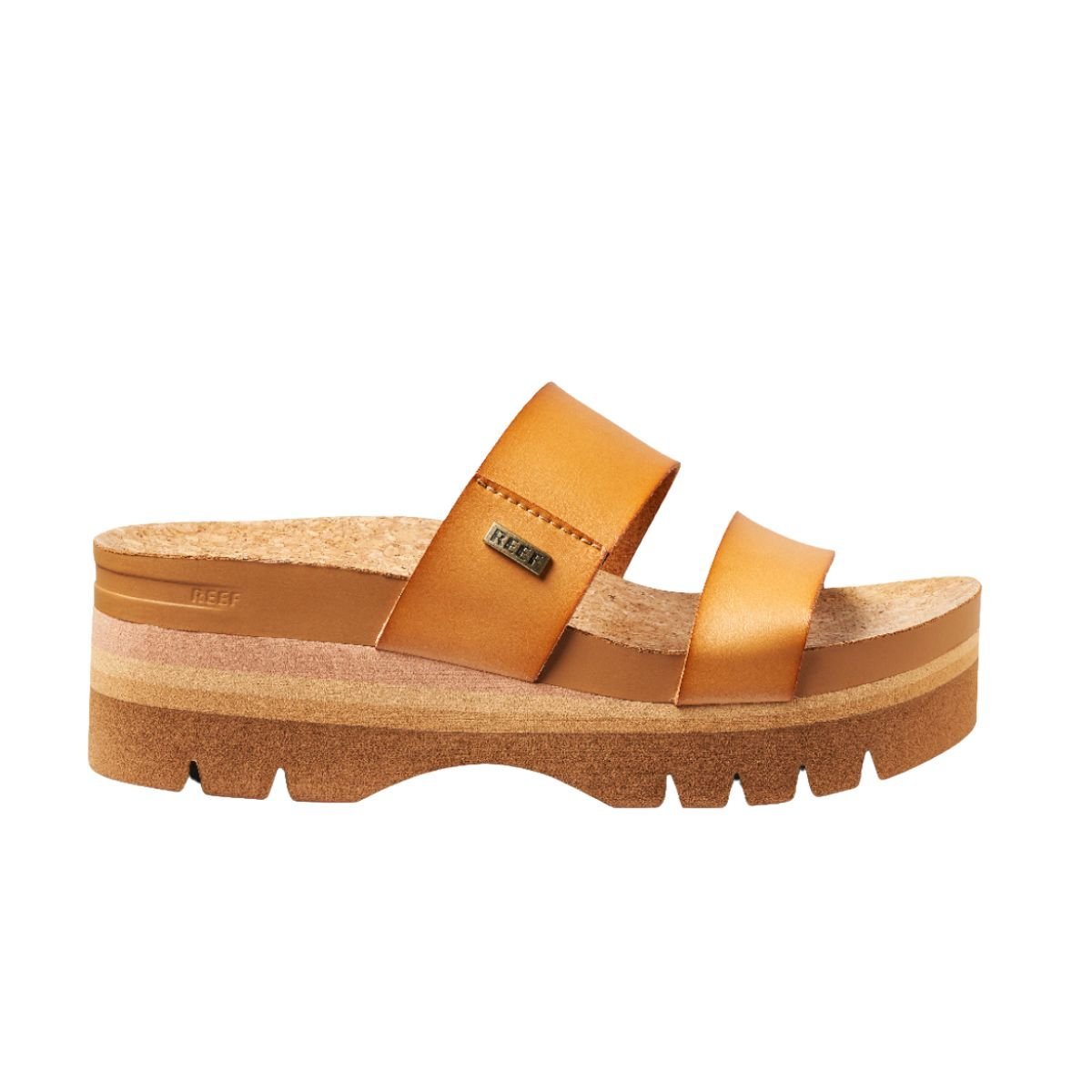 Reef Cushion Vista Higher Women's Sandal in Natural - BoardCo