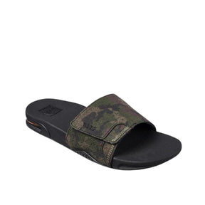 Reef Men's Fanning Slide in Olive Camo - BoardCo