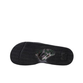 Reef Men's Fanning Slide in Olive Camo