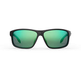 Rheos Eddies Sunglasses in Gunmetal/Emerald - BoardCo