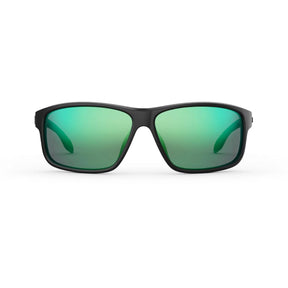 Rheos Eddies Sunglasses in Gunmetal/Emerald - BoardCo