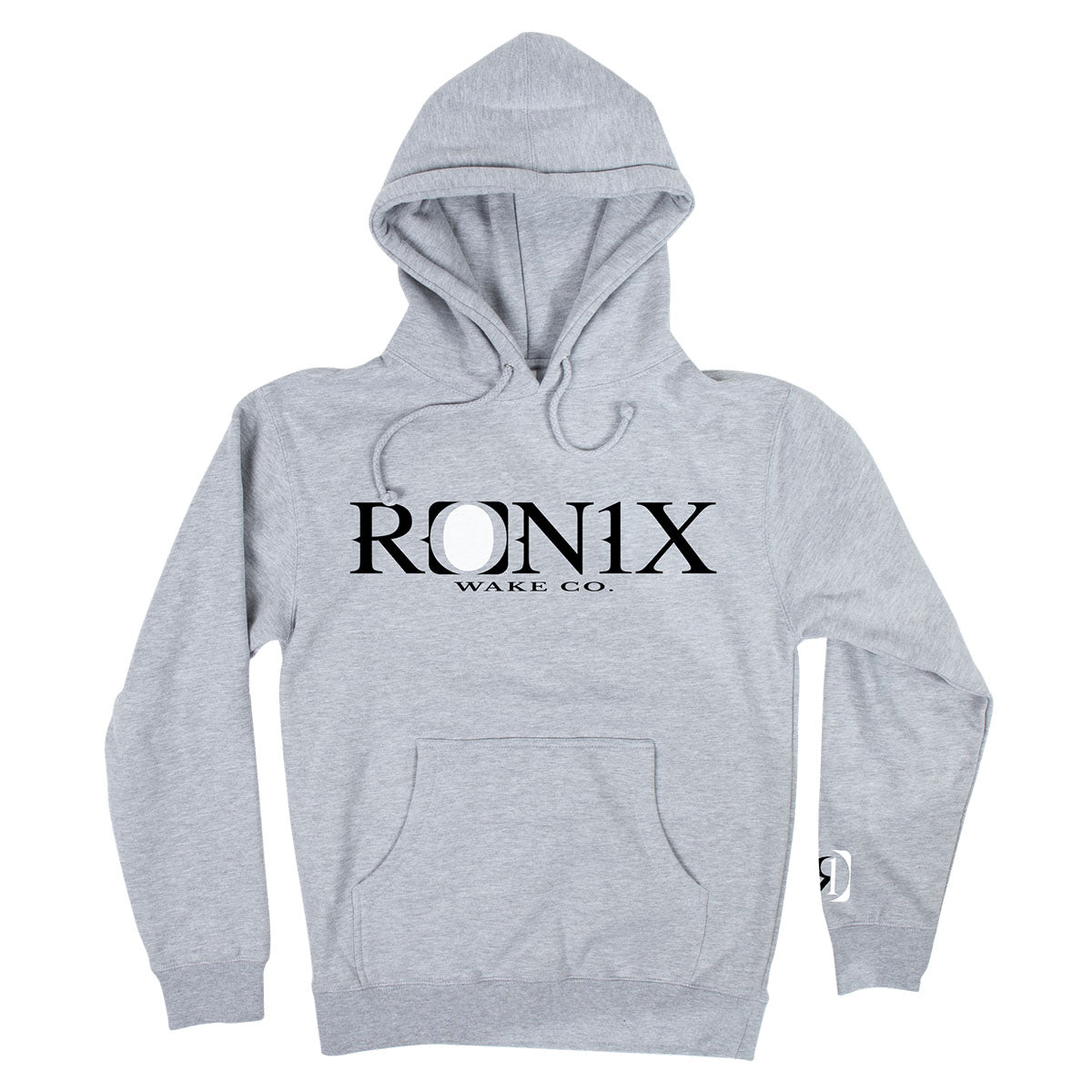 Ronix Wake Co. Throwback Hoody in Ash Grey - BoardCo