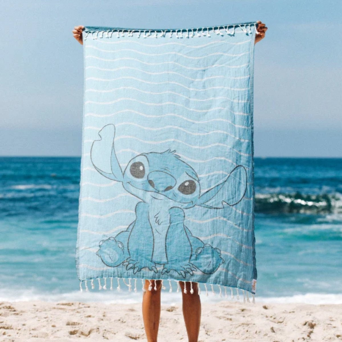 Sand Cloud Stitch Waves Beach Towel - BoardCo