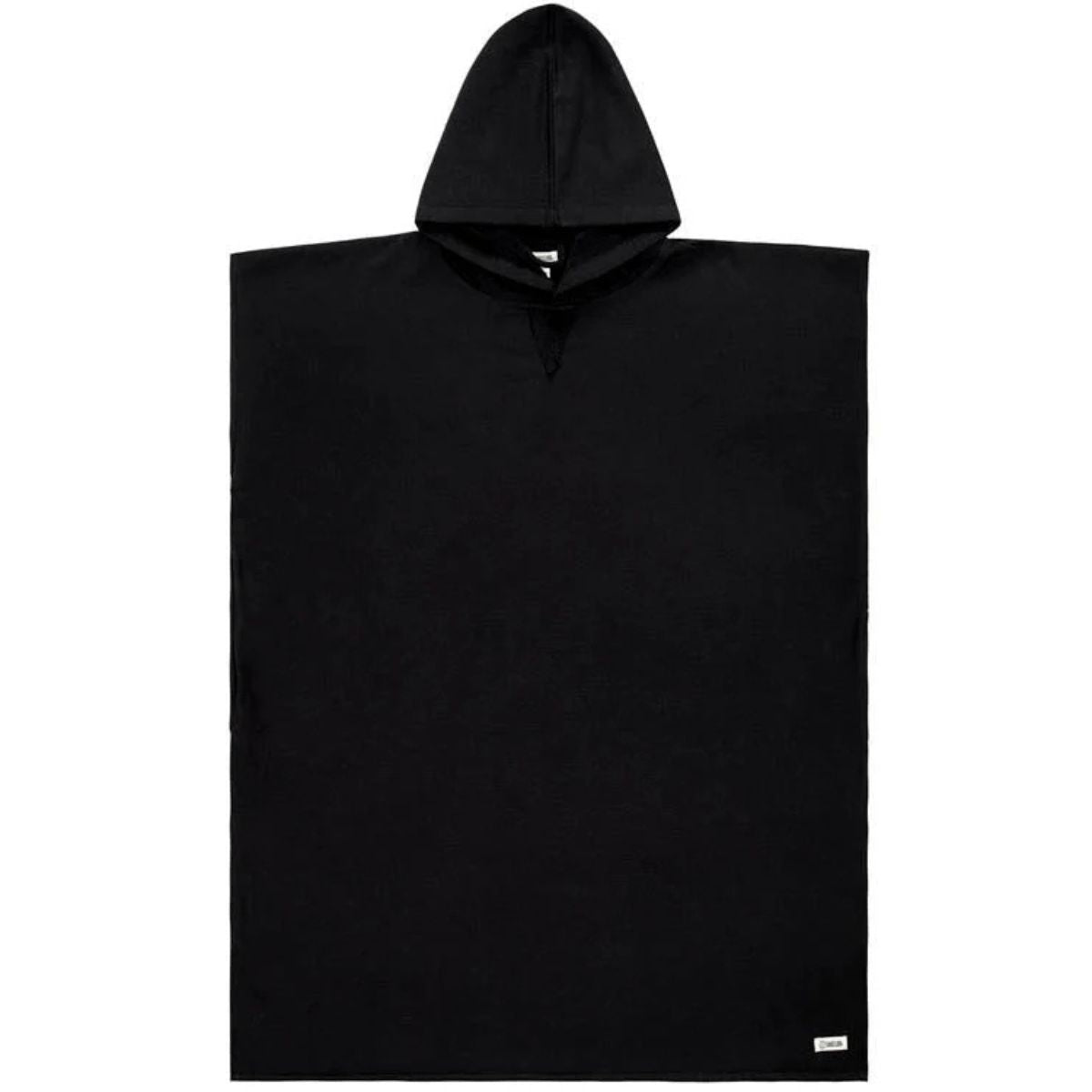 Sand Cloud Terra Hooded Poncho in Black - BoardCo