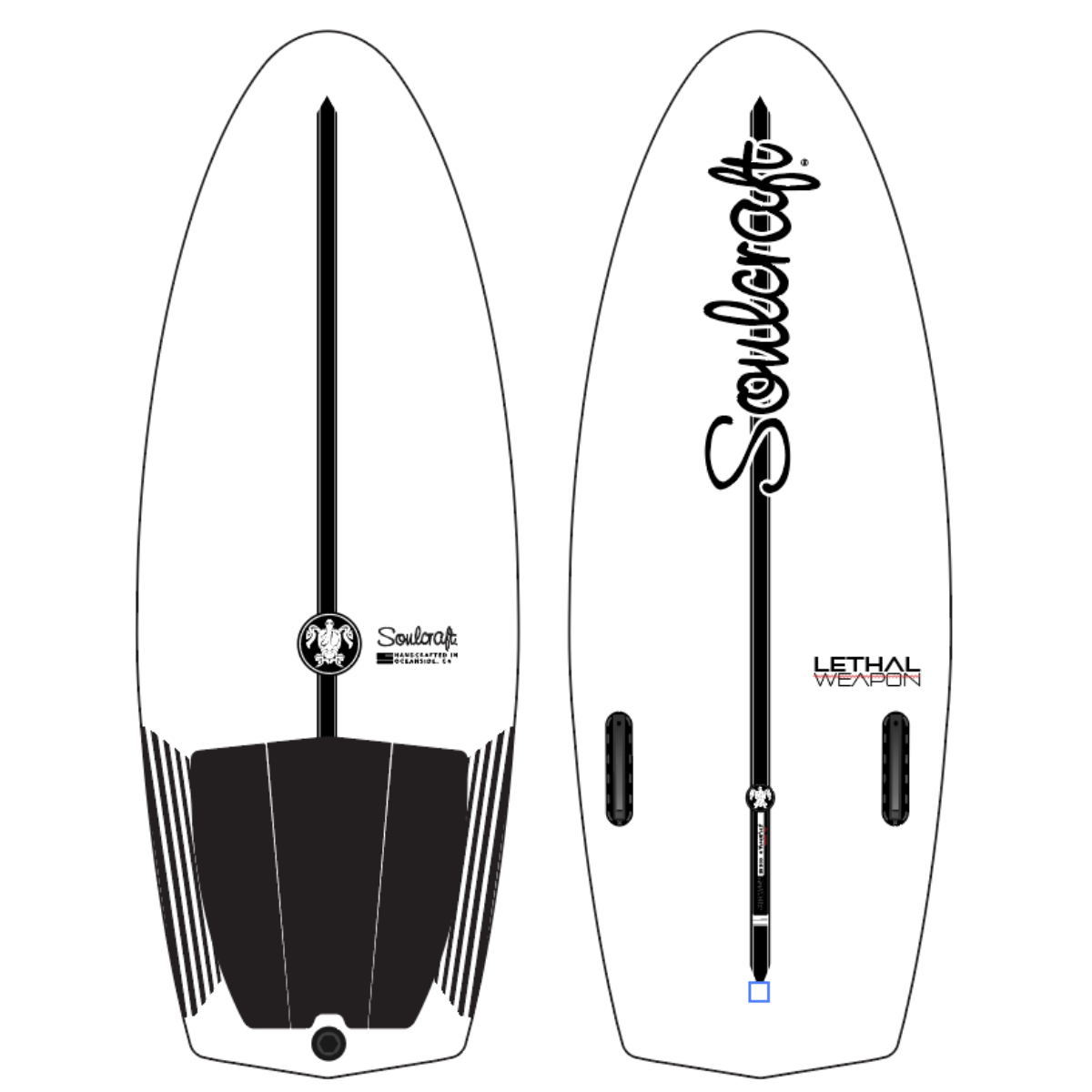 Soulcraft Lethal Weapon - R Wakesurf Board 2025 - BoardCo