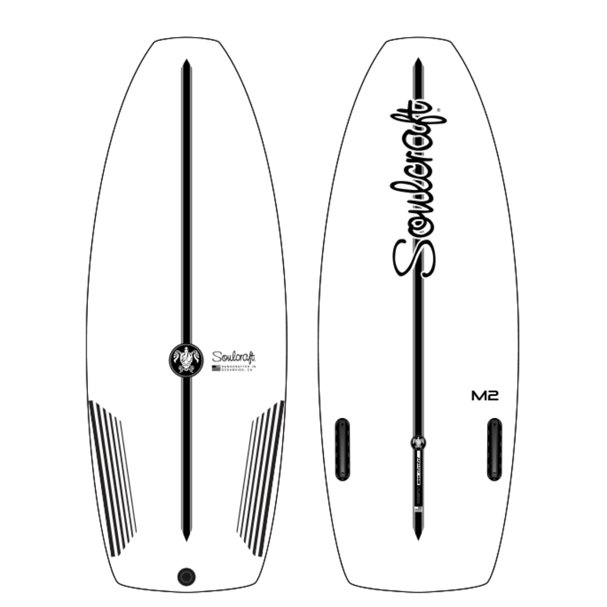 Soulcraft M2 Wakesurf Board 2025 - BoardCo