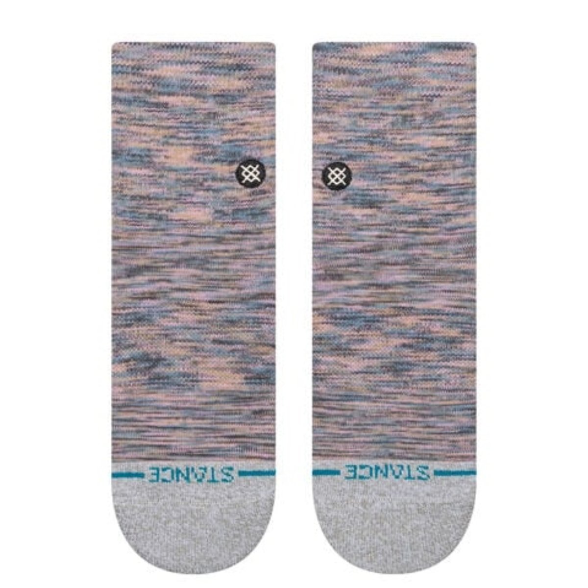 Stance Blended Quarter Socks in Lilac Ice - BoardCo