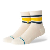 Stance Boyd QTR Socks in Cream - BoardCo