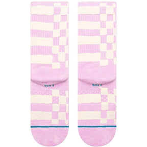 Stance Checkidy Check Kids Socks in Lilac Ice - BoardCo