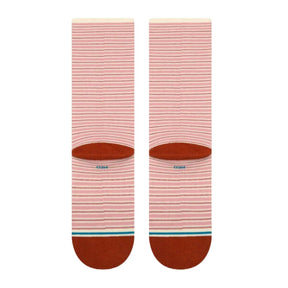 Stance Fortune Crew Socks in Dusty Rose - BoardCo