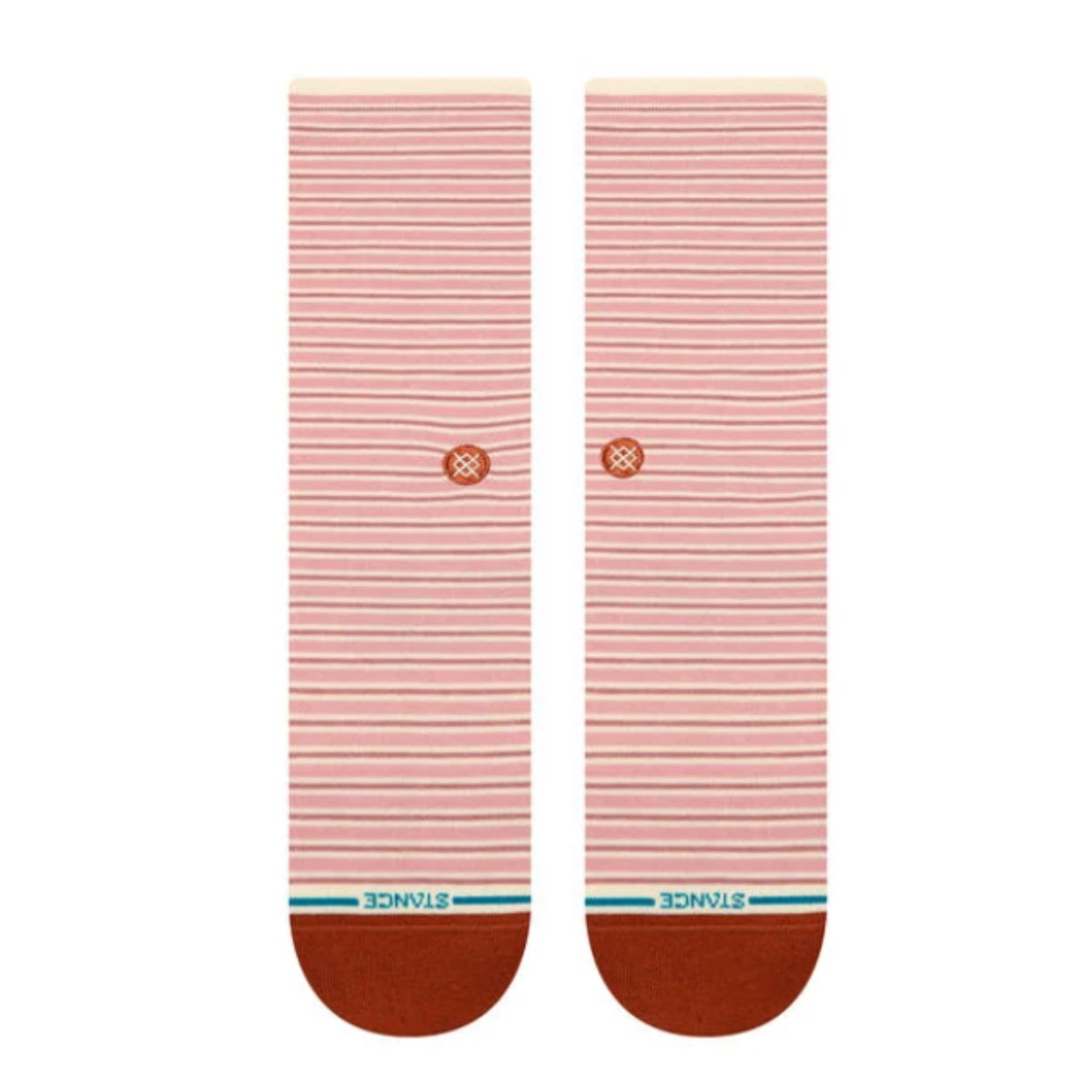 Stance Fortune Crew Socks in Dusty Rose - BoardCo