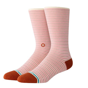 Stance Fortune Crew Socks in Dusty Rose - BoardCo