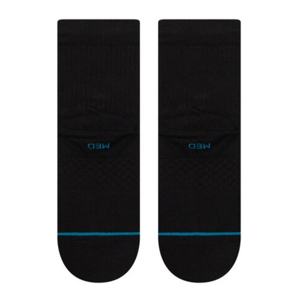 Stance Icon Quarter Socks in Black - BoardCo