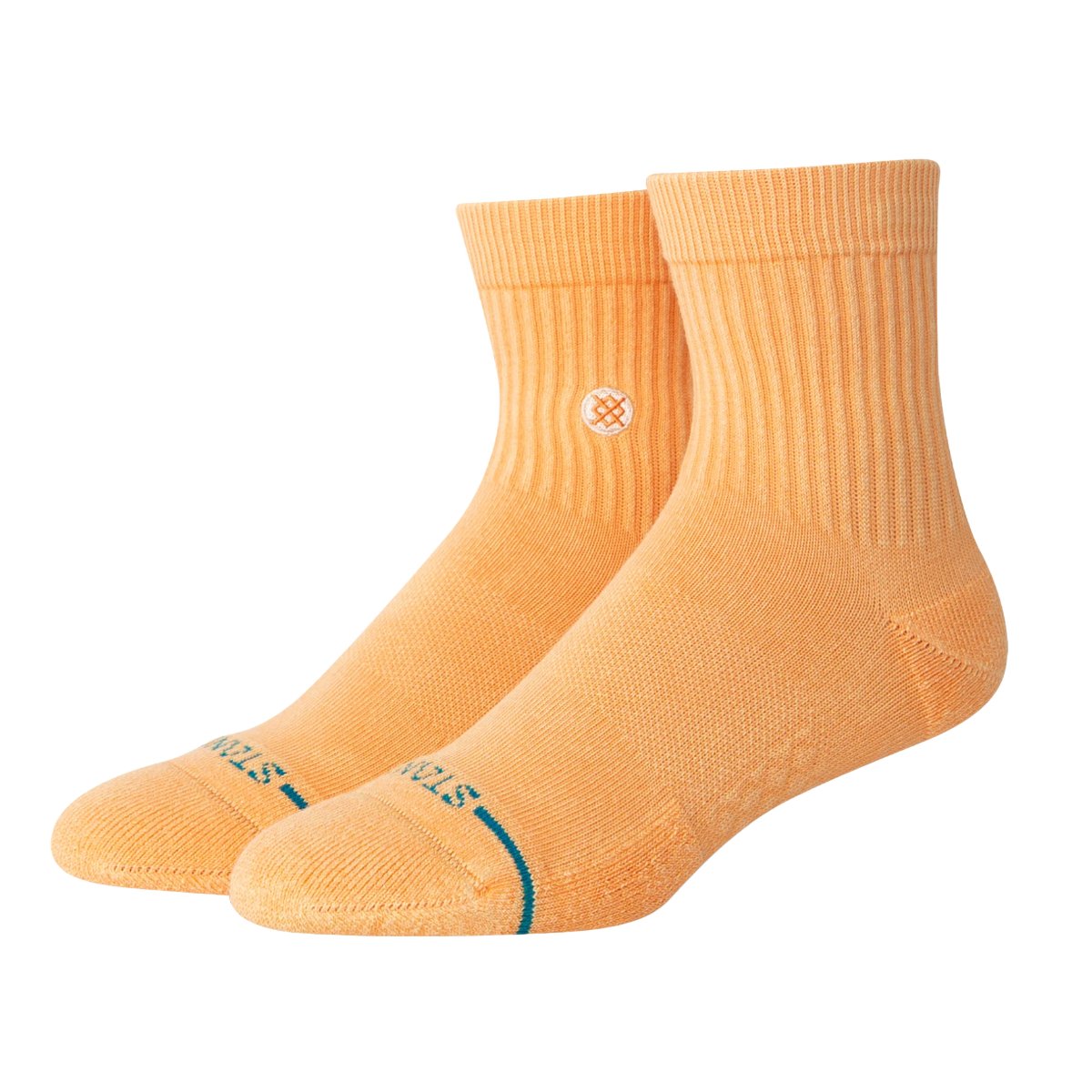 Stance Icon Washed Socks in Peach - BoardCo