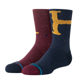 Stance Kid's Ron and Harry Crew Socks in Navy - BoardCo