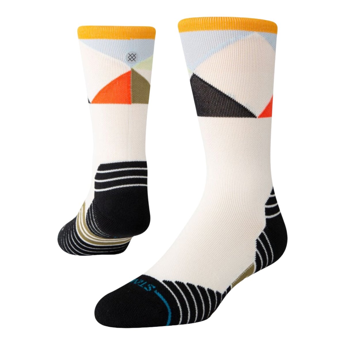 Stance Tri Mid Crew Socks in Multi - BoardCo