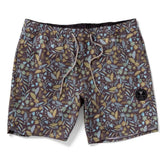 Vissla Gardena 16.5" Ecolastic Boardshorts in Phantom - BoardCo