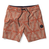 Vissla Island Impressions 17.5" Boardshort in Terracotta - BoardCo