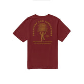 Vissla Magic Hands Premium Pocket Tee in Fired Brick - BoardCo