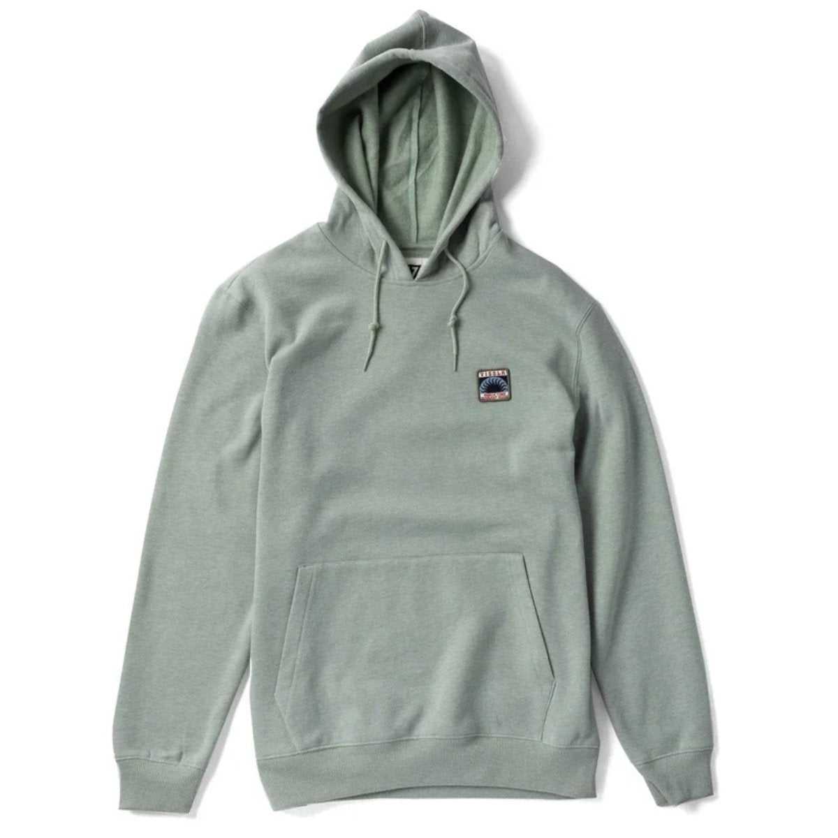 Vissla Solid Sets Eco Pullover Hoodie in Light Sage Heather - BoardCo