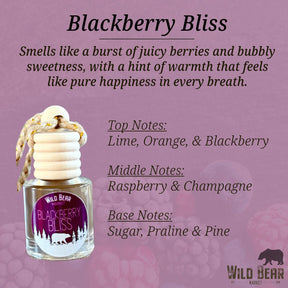 Wild Bear Market Car Freshener - Blackberry Bliss - BoardCo