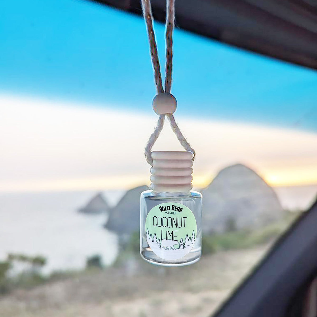 Wild Bear Market Car Freshener - Coconut Lime - BoardCo